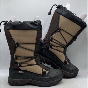 Baffin Snogoose Women’s Sz 10 Brown Nylon Winter Boots
